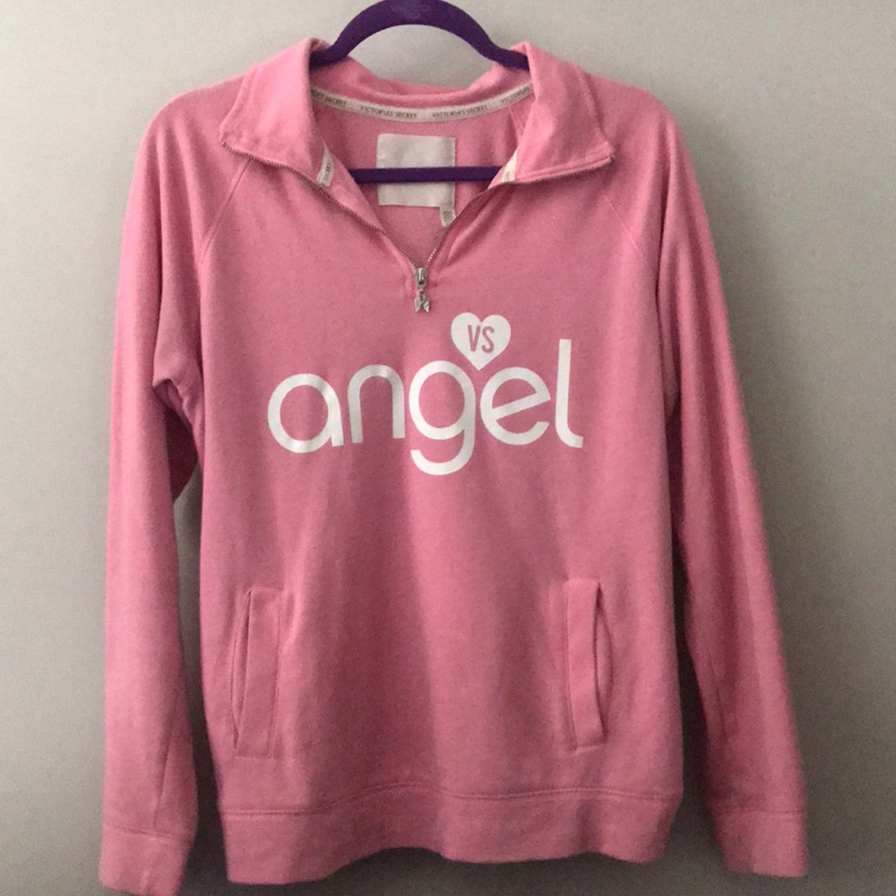vs angel quarter zip